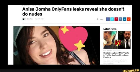 anisa johma leaks|Anisa Jomha Leak Of Video